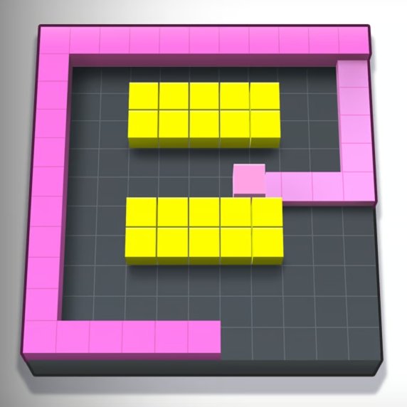 Игра Заливка Цветом 3D