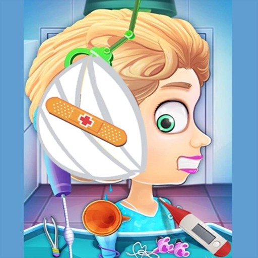 Игра Детский Врач: Лечение Ушей